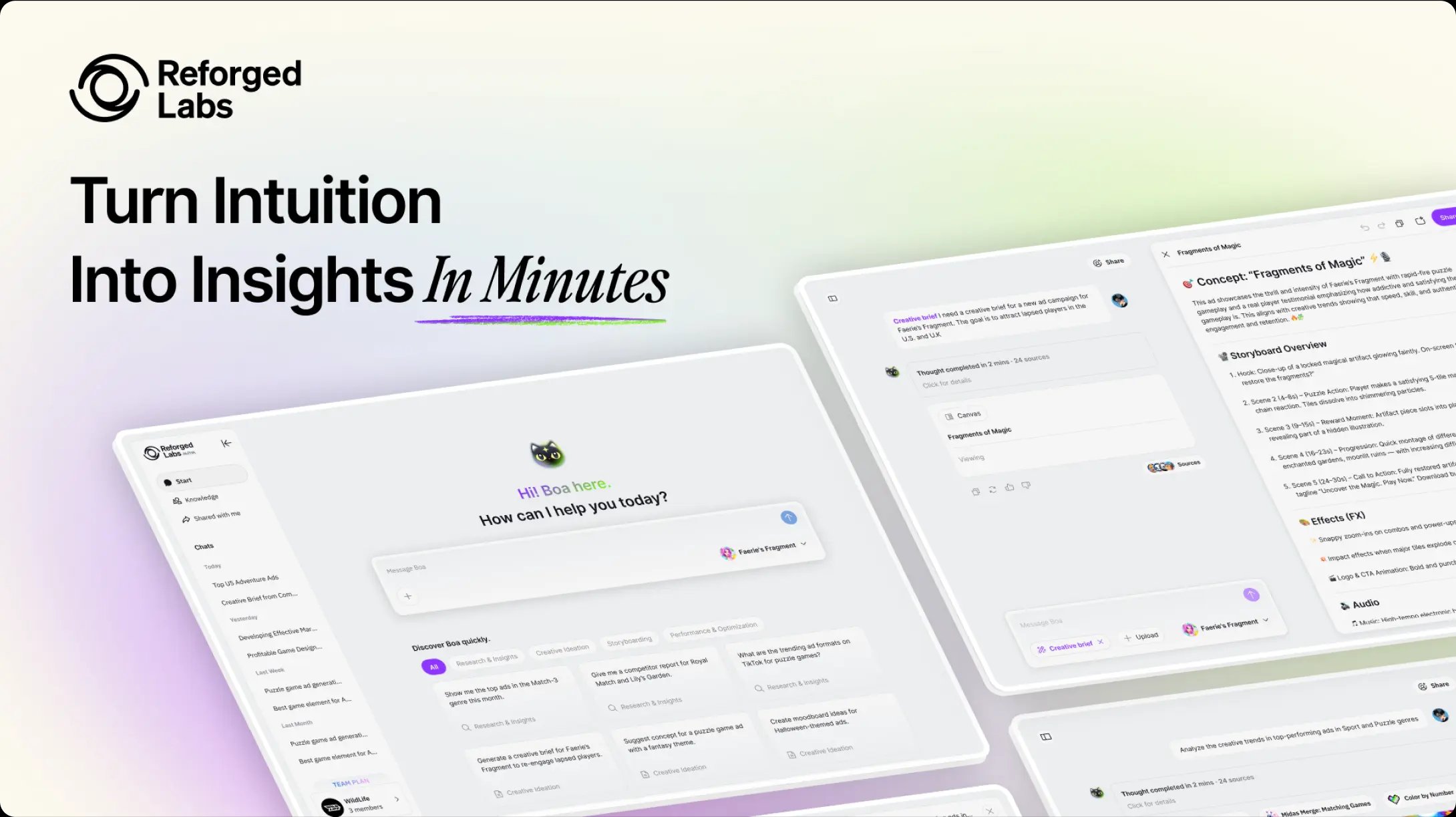 Meet Boa: Reforged Labs’ New Creative Intelligence for Mobile Marketers